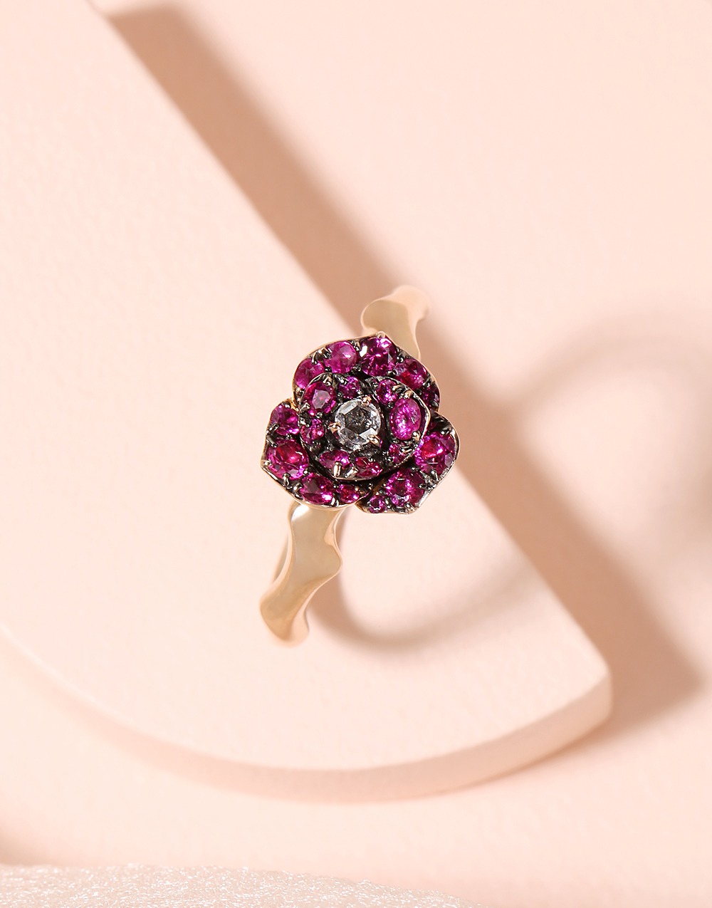 Passionate Rosa Ruby &amp; Diamond Ring